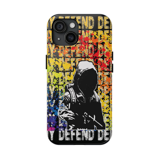 DD DEFEND Vintage Painting Tough Phone Cases